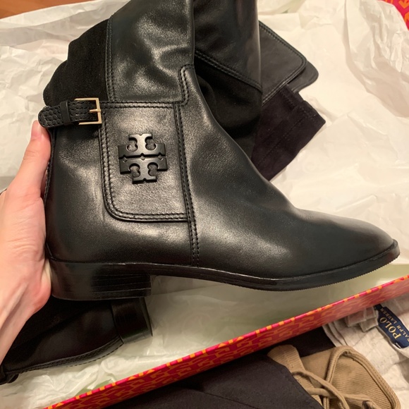 Tory Burch Black Boots (brand new) - Picture 3 of 4